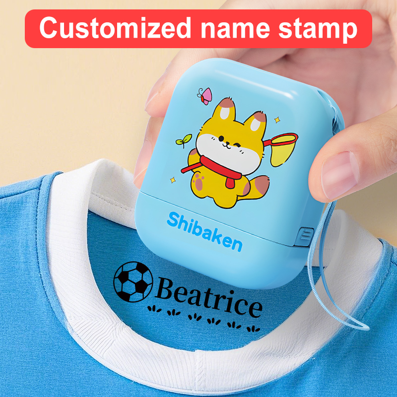 Kids Education Name - ‌ Kit de Carimbo Personalizado -
