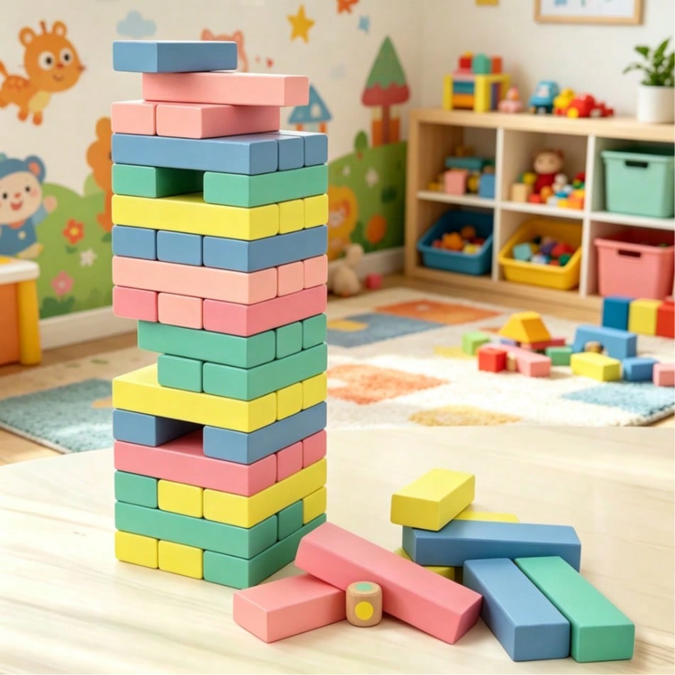 Jogo de torre de empilhamento  - Kids Education Number avaliação e preço