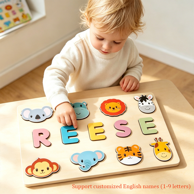 Montessori personalizado quebr - Kids Education Name avaliação e preço