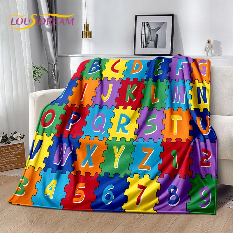 Cobertor de Pelúcia Macio com  - Abc Kids Early Education avaliação e preço