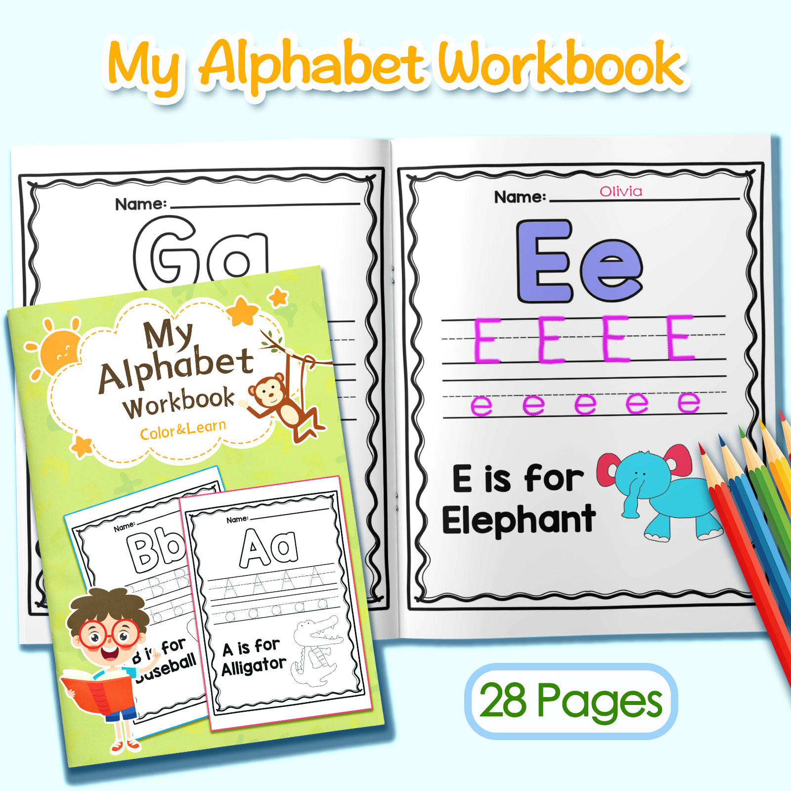 Livro de atividades para color - Kids Education Activities avaliação e preço